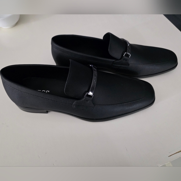 Guess Handy Dress Loafers Black  Men''s Shies Size 12 - Picture 6 of 11